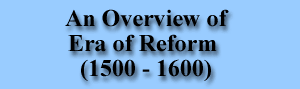 An Overview of the Era of Reform